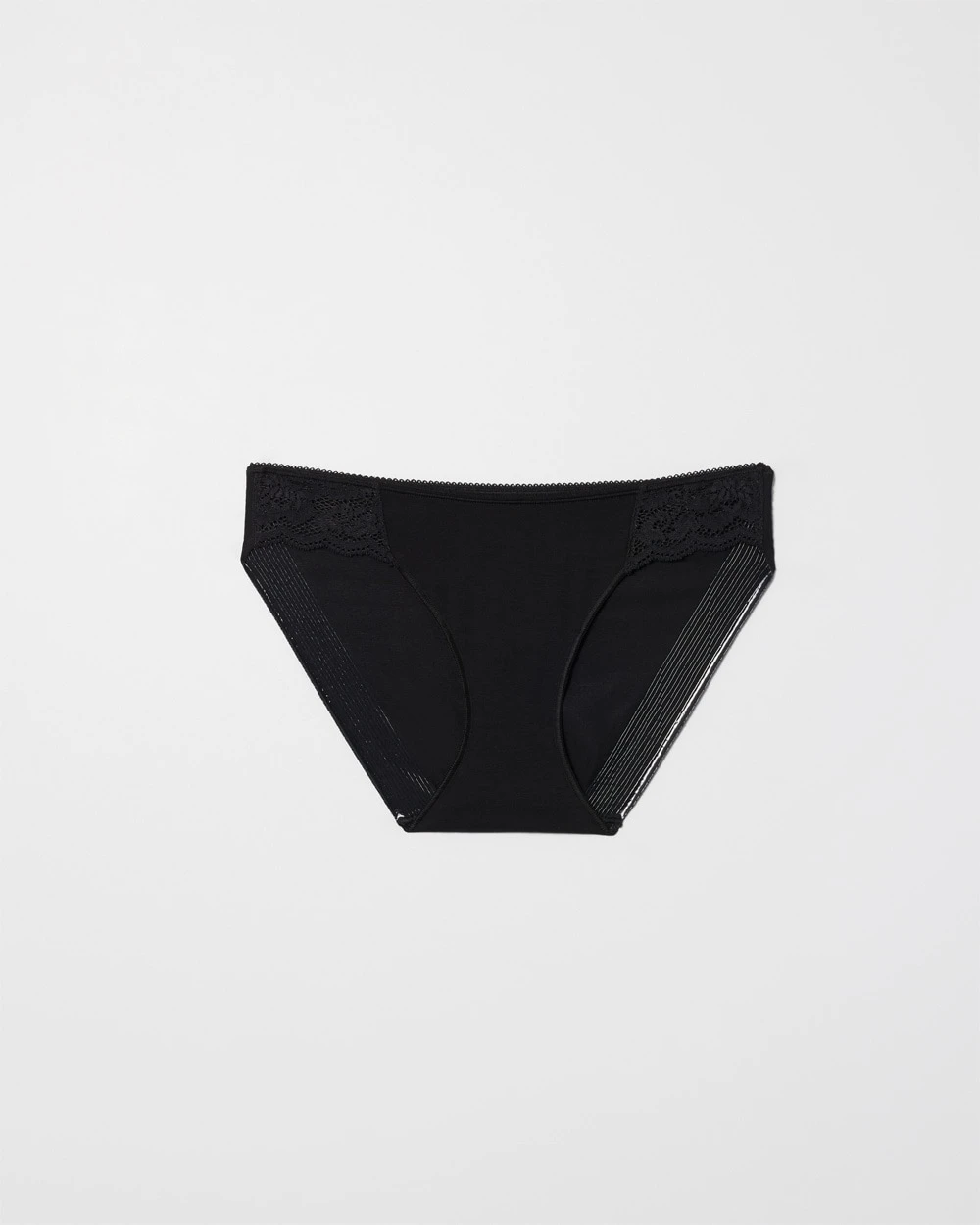 Vanishing Edge Cotton Blend W/Lace Bikini 7 Vanishing Edge Cotton Blend W/Lace Bikini - Image 5