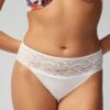 Vanishing Edge Cotton Blend W/Lace Hipster -Shapewear Favour 570033963 182 large