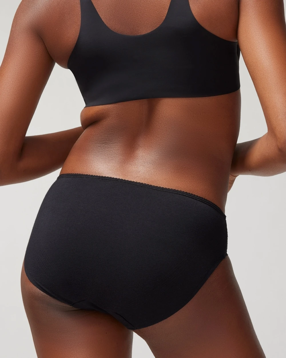 Vanishing Edge Cotton Blend W/Lace Hipster 4 Vanishing Edge Cotton Blend W/Lace Hipster - Image 2