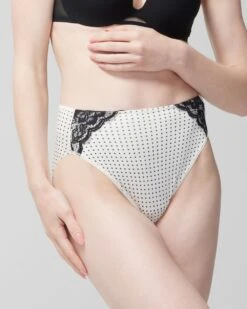 Vanishing Tummy High-Leg Brief With Lace