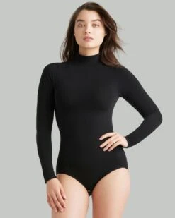 Yummie Madelyn Mock Neck Bodysuit