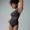 Bleu Rod Don't Mesh With Me High Neck One Piece -Shapewear Favour 570343645 001 large