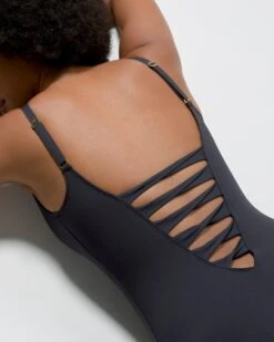 Bleu Rod Soma Swim Wood Bead Lace One Piece -Shapewear Favour 570343649ext3 large