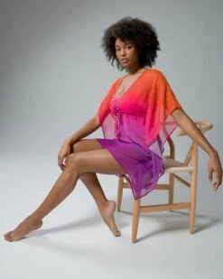 Bleu Rod Cool Breeze Chiffon Caftan 8 Bleu Rod Cool Breeze Chiffon Caftan -Shapewear Favour 570343657ext2 large