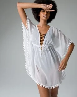 Bleu Rod Gypset Chiffon Caftan
