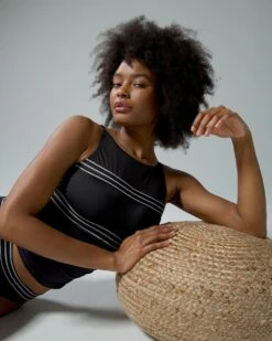 Bleu Rod Off Grid High Neck Tankini Top 9 Bleu Rod Off Grid High Neck Tankini Top -Shapewear Favour 570343677ext3 large