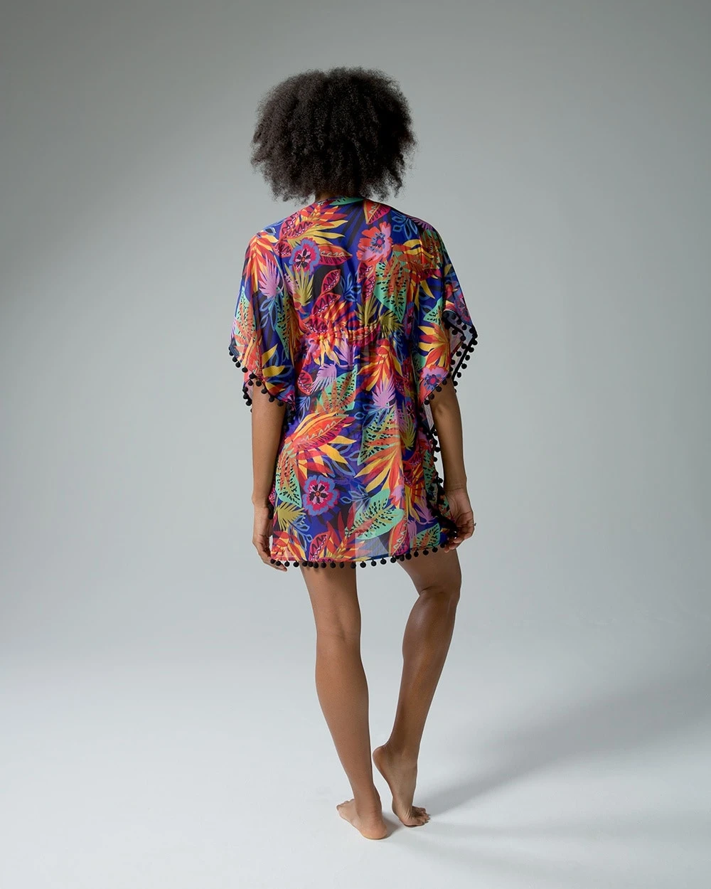 Bleu Rod Night Safari Chiffon Caftan 4 Bleu Rod Night Safari Chiffon Caftan - Image 2