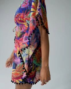 Bleu Rod Night Safari Chiffon Caftan 9 Bleu Rod Night Safari Chiffon Caftan -Shapewear Favour 570343682ext3 large