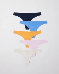 Enbliss Soft Stretch Thong 5-Pack
