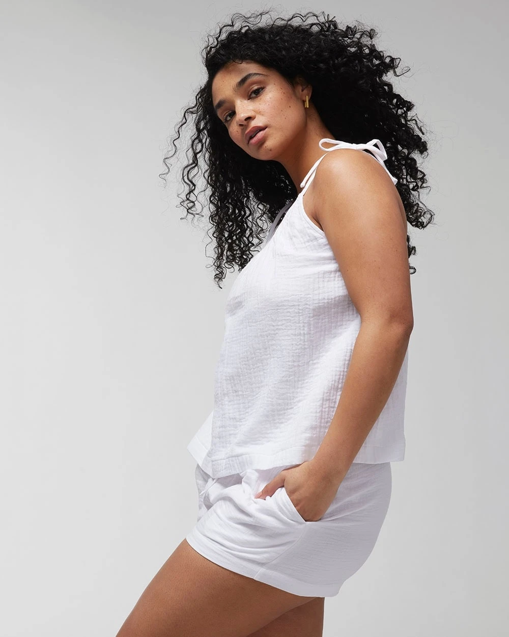 Cotton Gauze Cami 5 Cotton Gauze Cami - Image 3