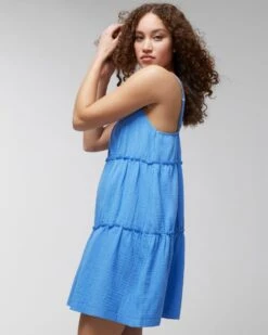 Cotton Gauze Tiered Chemise -Shapewear Favour 570346006ext2 large