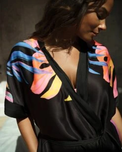 Satin Midi Robe -Shapewear Favour 570346020ext2 large