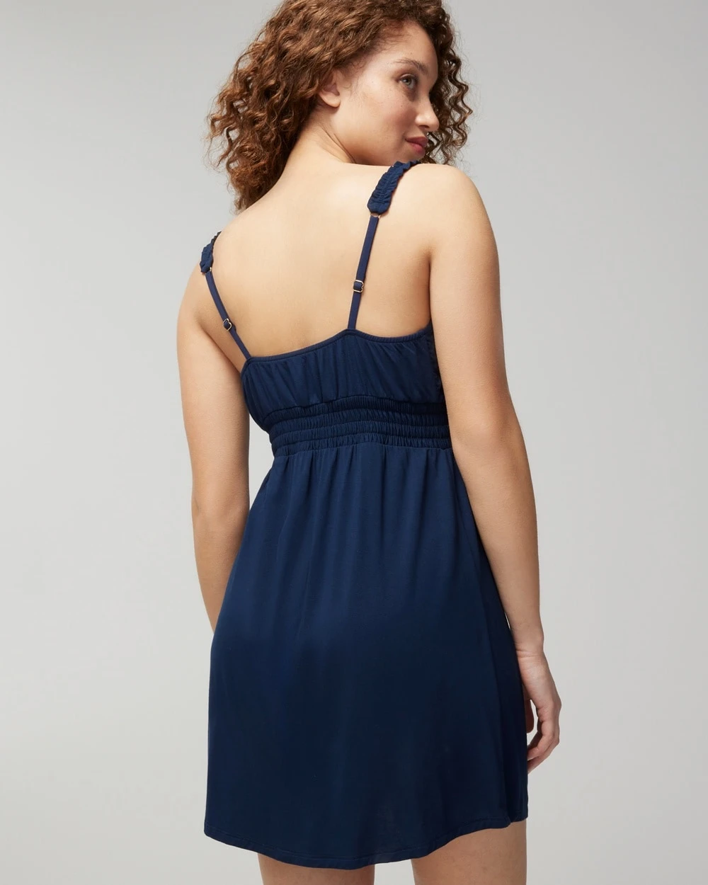 Cool Nights Smocked Waist Chemise 4 Cool Nights Smocked Waist Chemise - Image 2