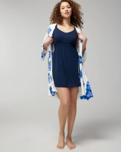 Cool Nights Smocked Waist Chemise 8 Cool Nights Smocked Waist Chemise -Shapewear Favour 570348115ext2 large