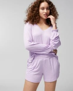 Cool Nights Pointelle Shorts